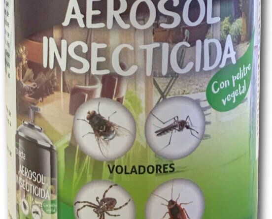 Moscaclac. Aerosol insecticida 100% de origen vegetal, sin piretroides. Muy eficaz