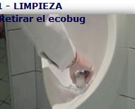 Ecobug Limpieza. Modo de retirar cápsula Ecobug