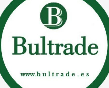 Bultrade Logo. Bultrade Logo y web de la empresa para la localización de productos/servicios.