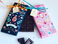 Tabletas de Chocolate. Chocolate artesano, personalizado para chica o chico.