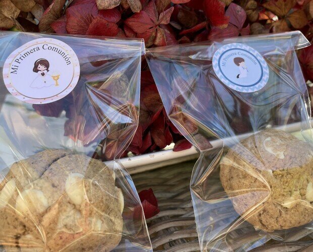 Cookies Comunión. Cookies en bolsita perfectas para tener un detalle con tus invitados de la comunión.