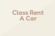 Class Rent A Car