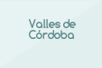 Valles de Córdoba