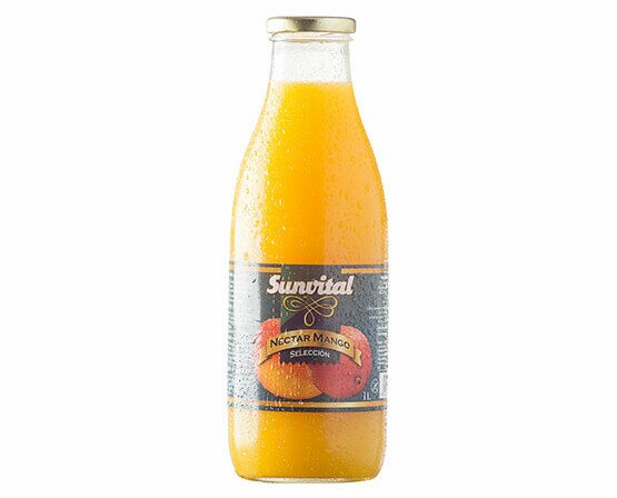 Néctar de mango . Disponemos de diversos sabores de néctares