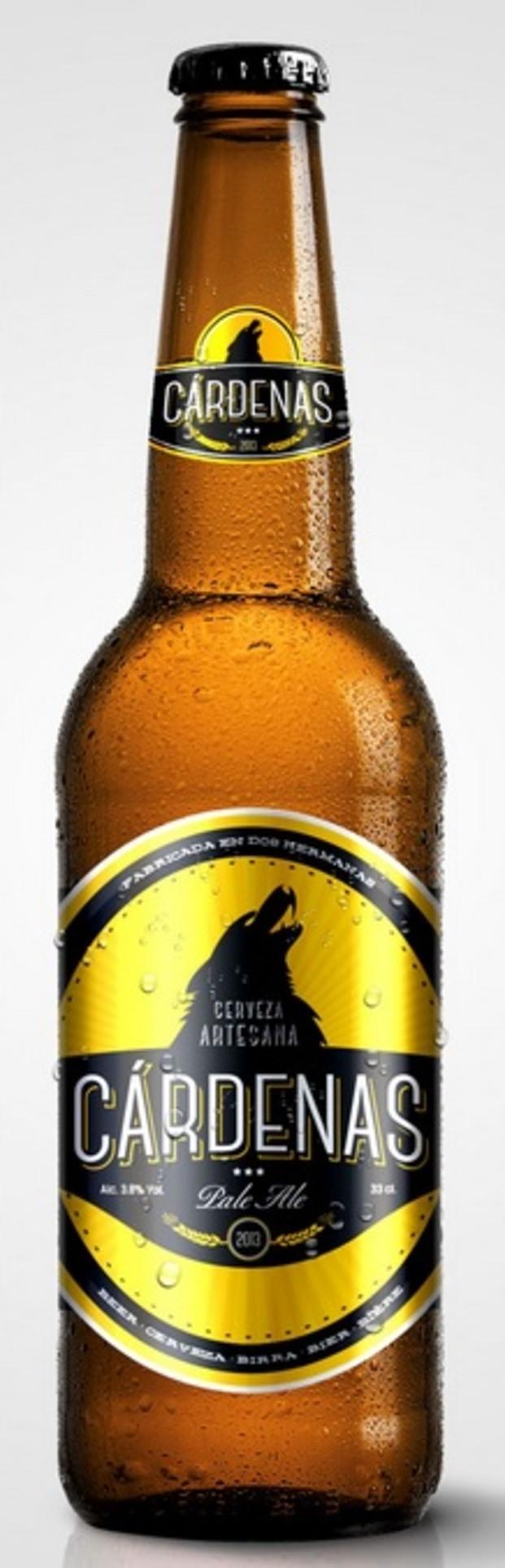 Pale Ale. Cervezas Cárdenas de Dos Hermanas.