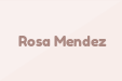 Rosa Mendez