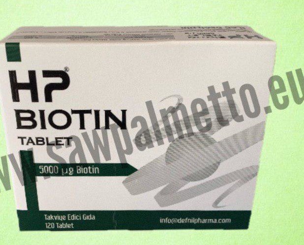 Biotina 5 mg. Biotina pura en comprimidos de 5 mg