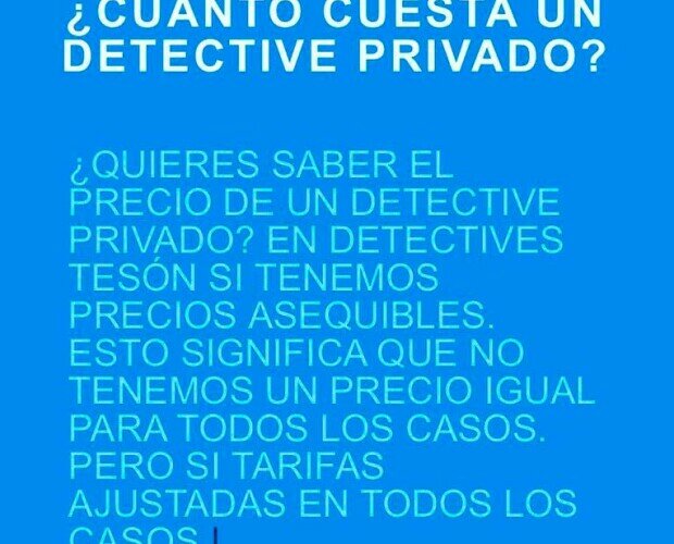 Cuanto cuesta un detective privado. Precios y tarifas de servicios de detectives privados