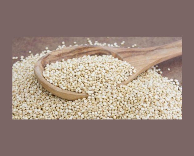 Quinoa. Destaca por su alto valor de proteínas y su rico contenido de grasas