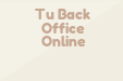 Tu Back Office Online