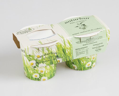 Yogur Natural de Cabra. Fabricada con leche certificada ecológica