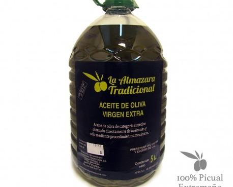 La Almazara Tradicional. El mejor aceite de oliva virgen extra, con aromas intensos a hierba verde recién cortada