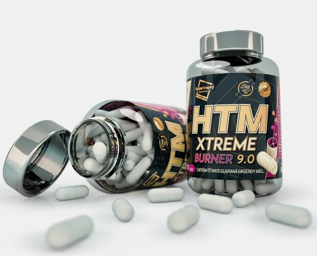 HTM XTREME BURNER 100 CAP. Estimula la combustión de grasa sin afectar al volumen muscular durante el ejercicio.