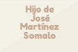 Hijo de José Martínez Somalo
