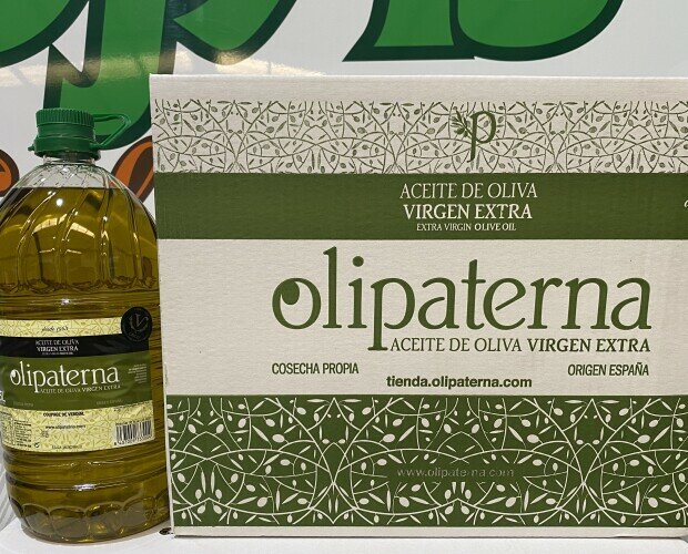 AOVE 5 litros. Caja de 3 botellas de Aceite de Oliva Virgen extra envasado en botella de plástico