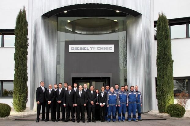 Equipo profesional. Equipo de Diesel Technic Iberia
