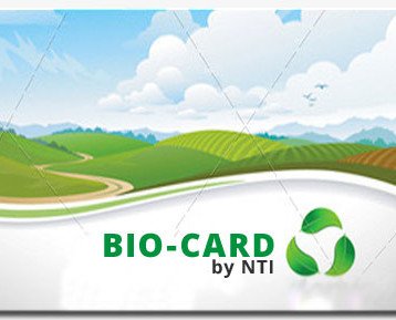 Tarjetas de PVC Bio. Sus tarjetas plásticas con la Responsabilidad Social Corporativa