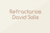 Refractarios David Solís