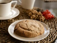 Bollería sin Gluten. Nuestras cookies XXL son un buen complemento para acompañar con café.