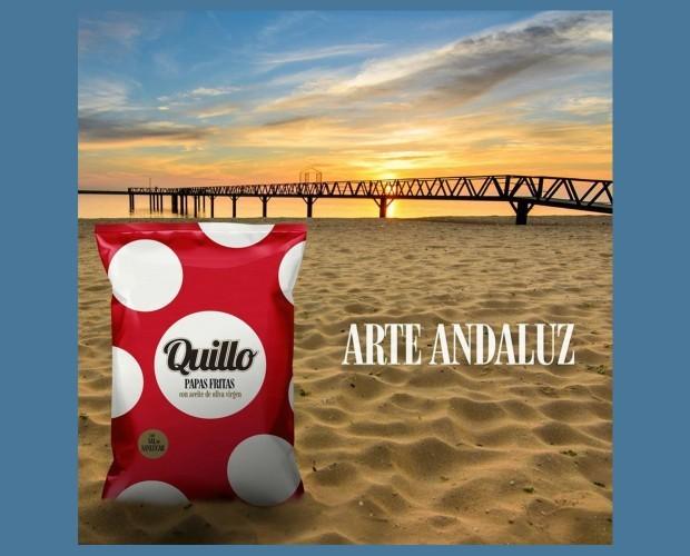 Patatas marca Quillo. Arte andaluz