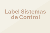 Label Sistemas de Control