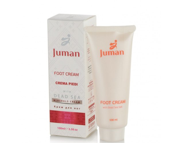 Crema de píes. Una emoliente crema rica en minerales del Mar Muerto que hidrata la piel muy seca, piel agrietada y rodillas ásperas.
