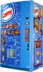 Máquinas de vending. Máquinas de helados