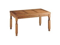 Mesas. Mesa de comedor rústica fabricada con madera