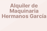 Alquiler de Maquinaria Hermanos García