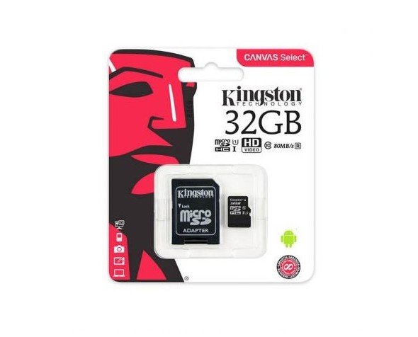Tarjeta de Memoria. Micro SD 32 GB Kingston