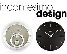 incantesimo design. Relojes de pared de tendencia y diseño italiano. Aporta un toque elegante a tu hogar.