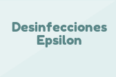 Desinfecciones Epsilon