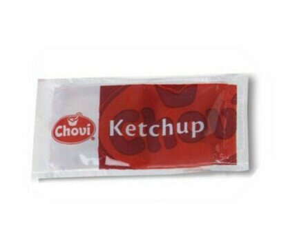 Ketchup Chovi en monodosis. Ketchup Chovi en monodosis. Disfruta de nuestro sabor en cada bocado