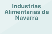 Industrias Alimentarias de Navarra