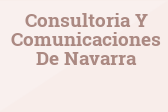 Consultoria Y Comunicaciones De Navarra