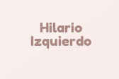 Hilario Izquierdo