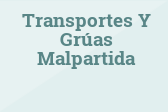 Transportes Y Grúas Malpartida