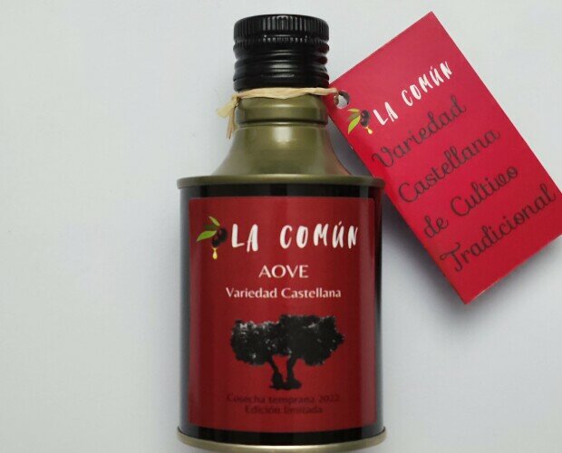 AOVE La Común Castellana 250ml. AOVE La Común Castellana 250ml Aceite verde variedad Castellana envase metálico