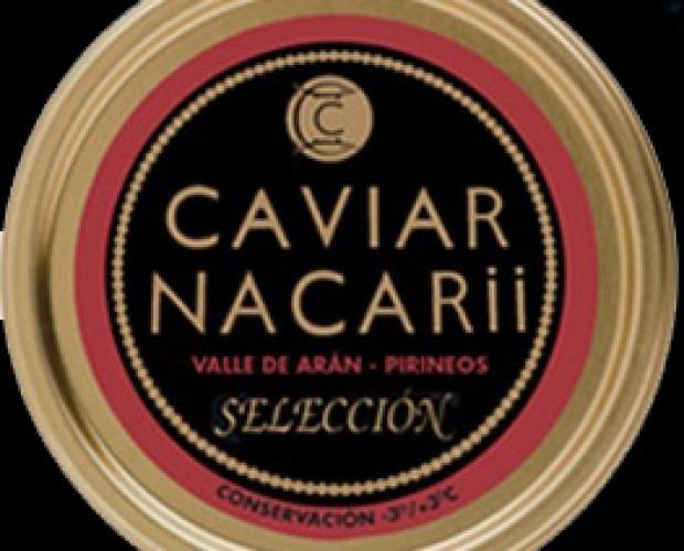 Caviar Nacarii Selección. Caviar fresco, no pasteurizado