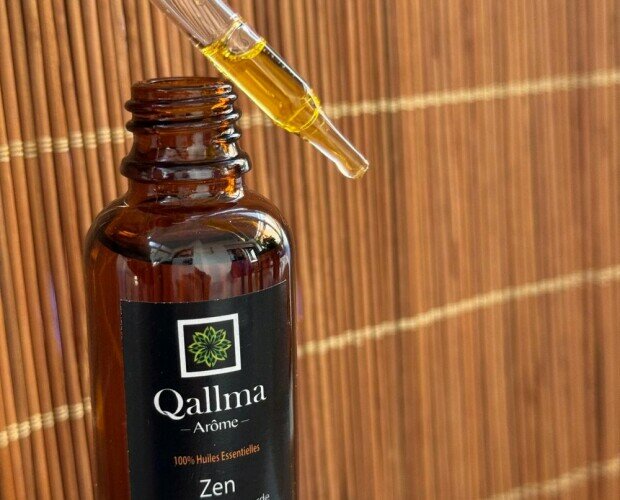 Aceite esencial Zen. Aceite esencial de bergamota y te verde ideal para un masaje armonizante