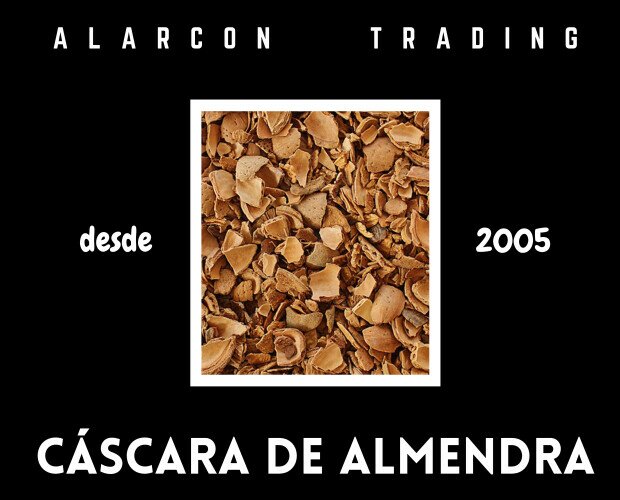 CÁSCARA DE ALMENDRA. Comercializamos cáscara de almendra de todas las granulometrías desde 0-1 mm