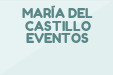 MARÍA DEL CASTILLO EVENTOS