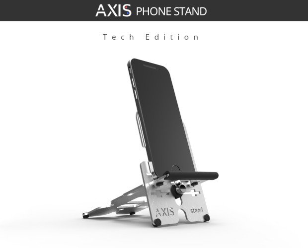 Phone Stand TechE. Soporte móviles, tablets, e-readers, consolas. Incluye sistema de carga magnética