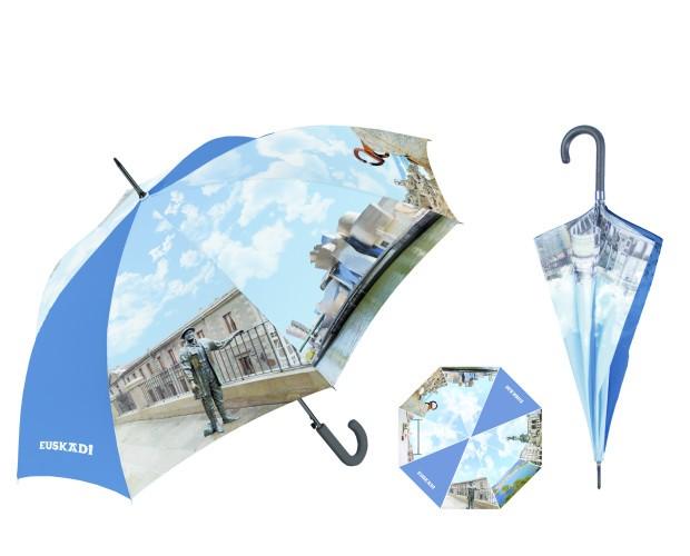 Paraguas de varios tamaños y colores. Diseño exclusivo