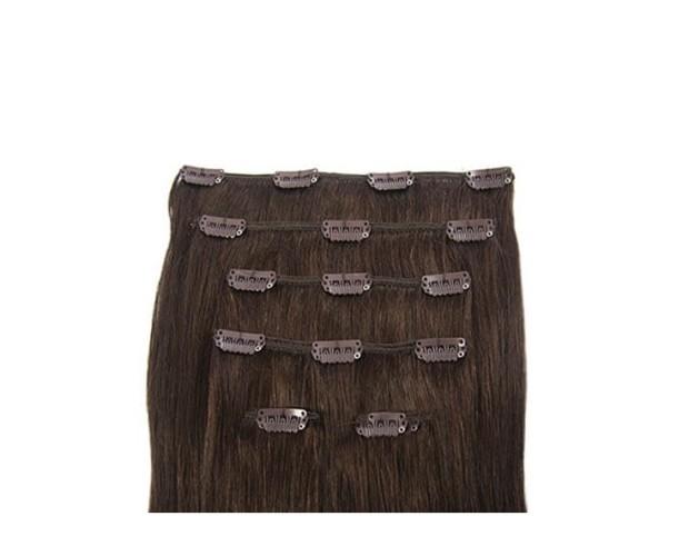 Clip hair 6 piezas. Extensiones de cabello con clip, 6 piezas 50-55cm, 100g