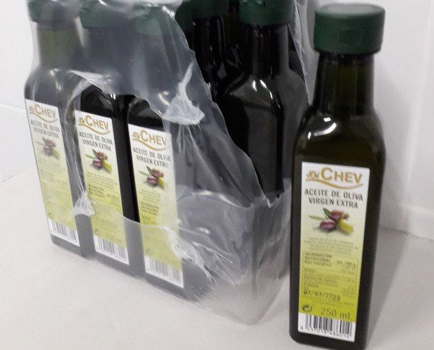 aceite oliva 12und. Aceite de oliva virgen extra 250 ml botella (PET) Botella verde(12 und el pack).