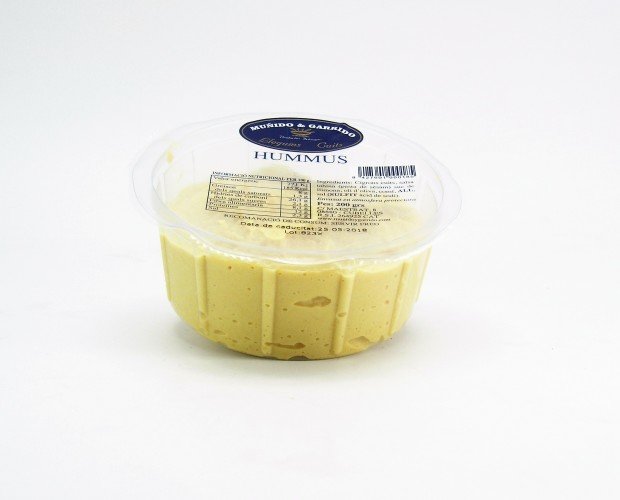 Hummus. Contamos con hummus en formato 200gr y 1k
