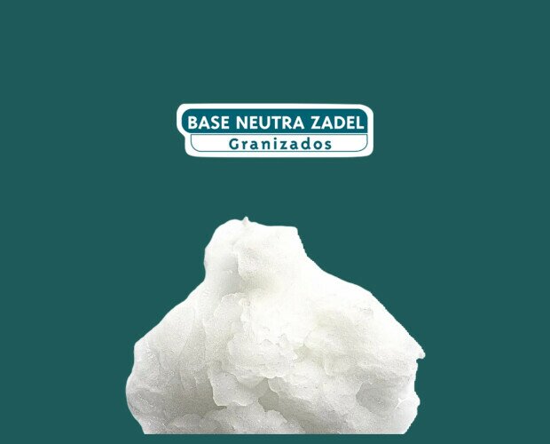 Base Neutra ZADEL. La mezcla perfecta de hielo neutro para la elaboración de granizados, cócteles y más.