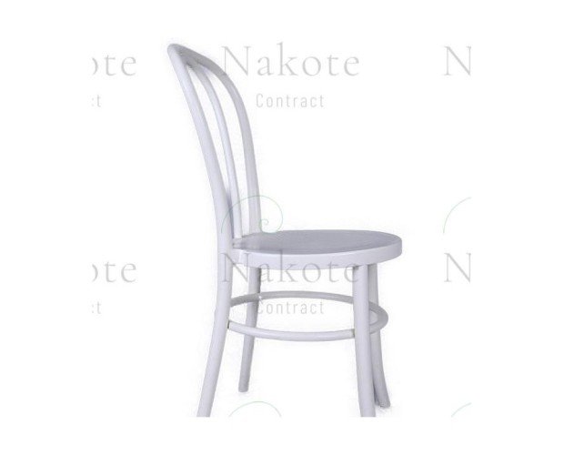 Silla Thonet de Polipropileno Blanca+Nakote. Disponible en color negro y blanco