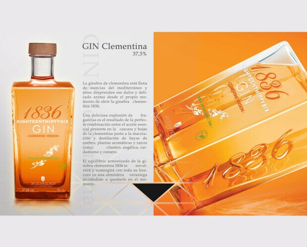 Gin Clementina. Gin Clementina premium de Bélgica
